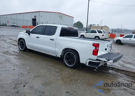 2022 Chevrolet Silverado 1500 Ltd 2Wd Short Bed Custom z USA, uszkodzony, nr VIN 1GCPWBEK0NZ166640